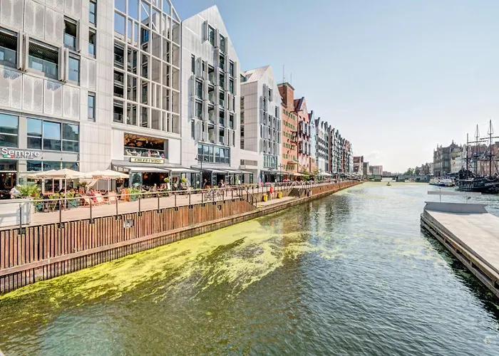 아파트 The Pearl On The Motlawa River. 그단스크